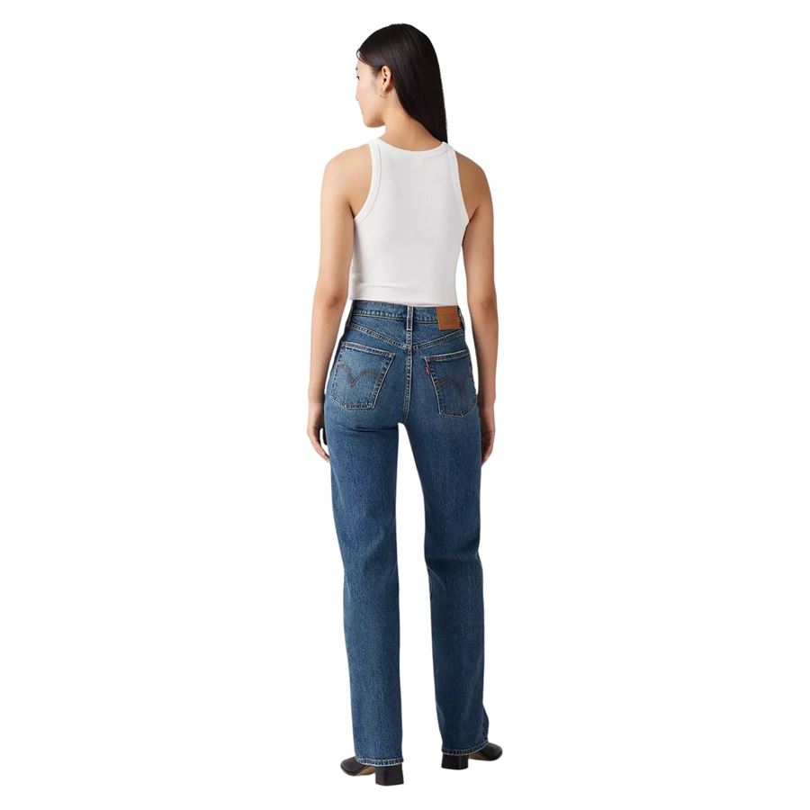 Jeans Ribcage Full-length da donna Levis | 79078/0007DENIM